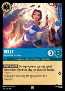 Disney Lorcana Belle - Apprentice Inventor