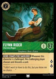 Disney Lorcana Flynn Rider - Charming Rogue