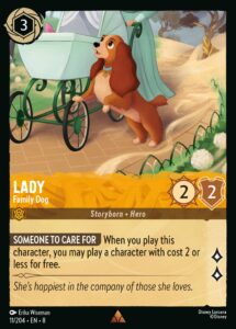 Disney Lorcana - Lady - Family Dog