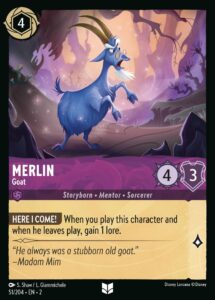 Disney Lorcana Merlin - Goat