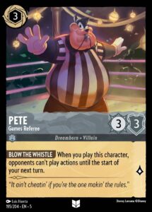 Disney Lorcana Pete - Games Referee