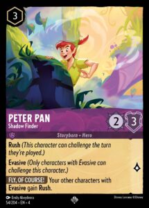 Disney Lorcana Peter Pan - Shadow Finder