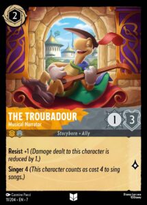 Disney Lorcana The Troubadour