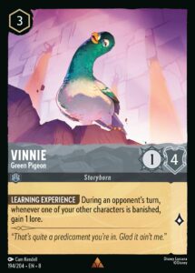 Disney Lorcana - Vinnie - Green Pigeon