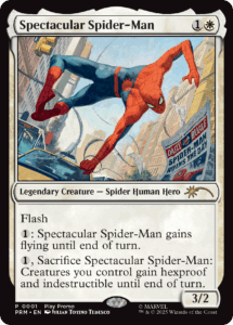 spotlight liverpool Spectacular Spider-Man promo card