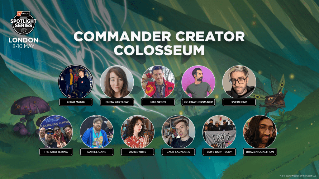 Commander Creator Colosseum London Spotlight Secrets